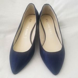 Anne Klein Navy Blue Wedges